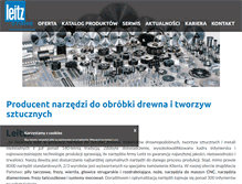 Tablet Screenshot of leitz.pl